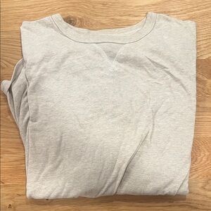 Men's Long Sleeve Gray Tee
